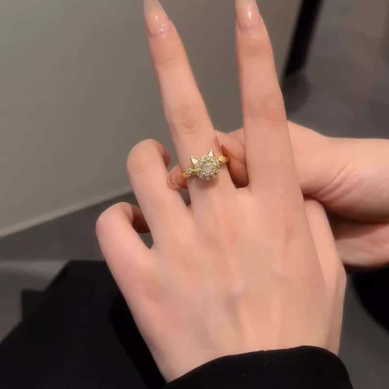 Rotating Adjustable Index Finger Ring