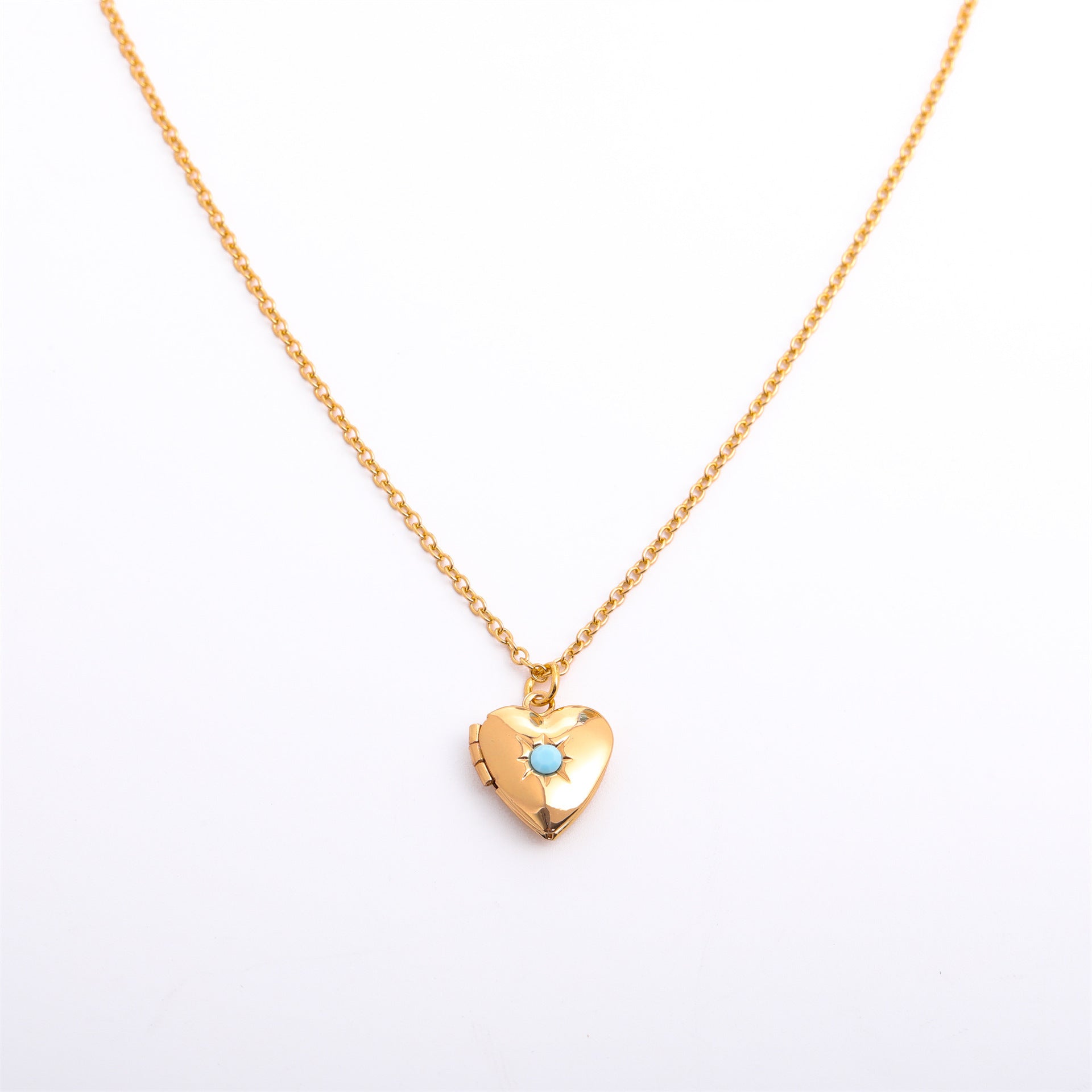 Heart Titanium Steel Necklace