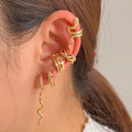 5piece Clip Earrings - Viexta