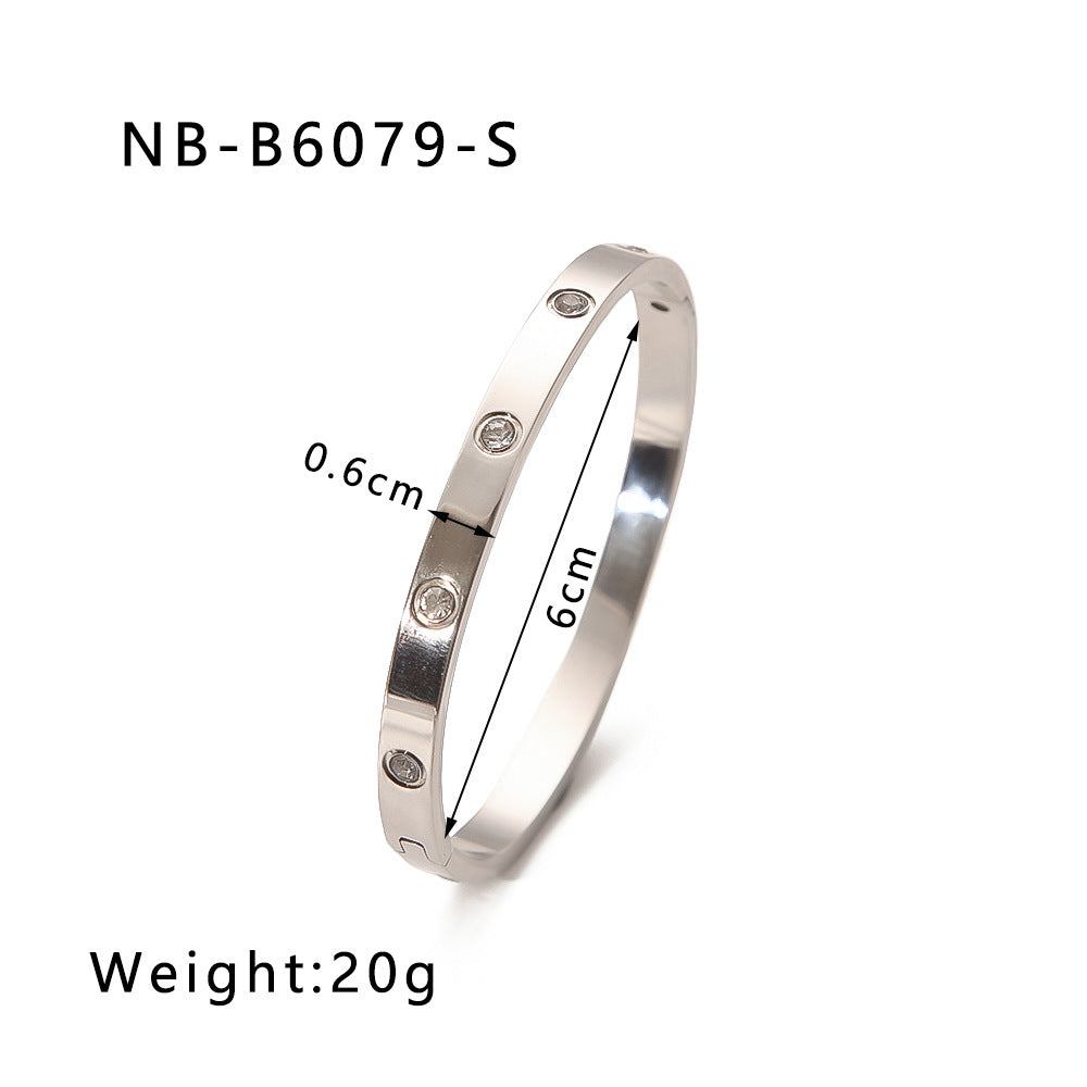 zircon-titanium-steel-electroplated-bracelet