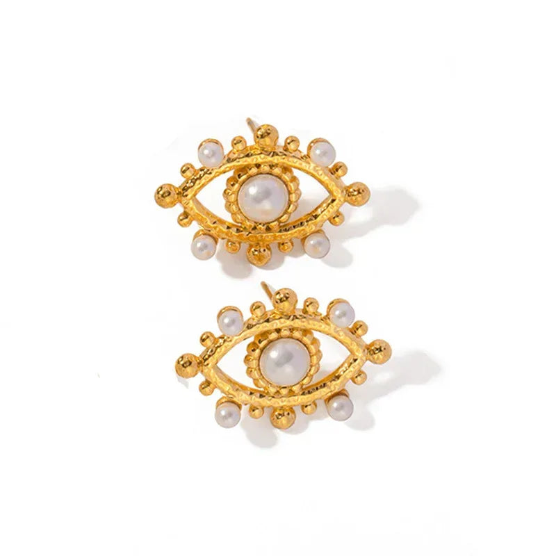 Light Luxury Ear Studs - Viexta
