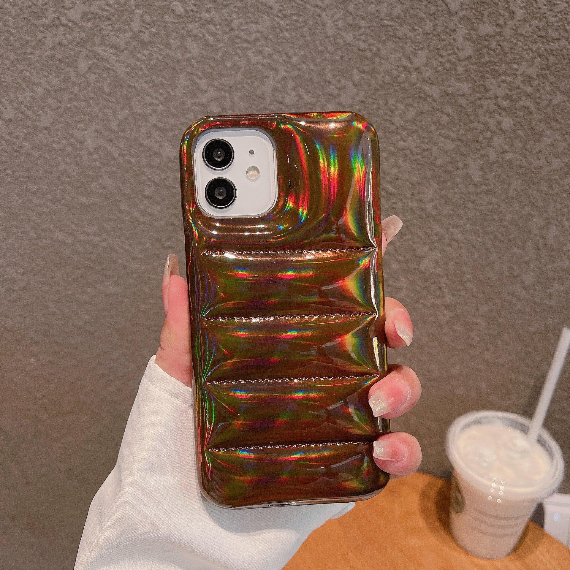 Aurora Cotton Down Jacket iPhone Case - Viexta