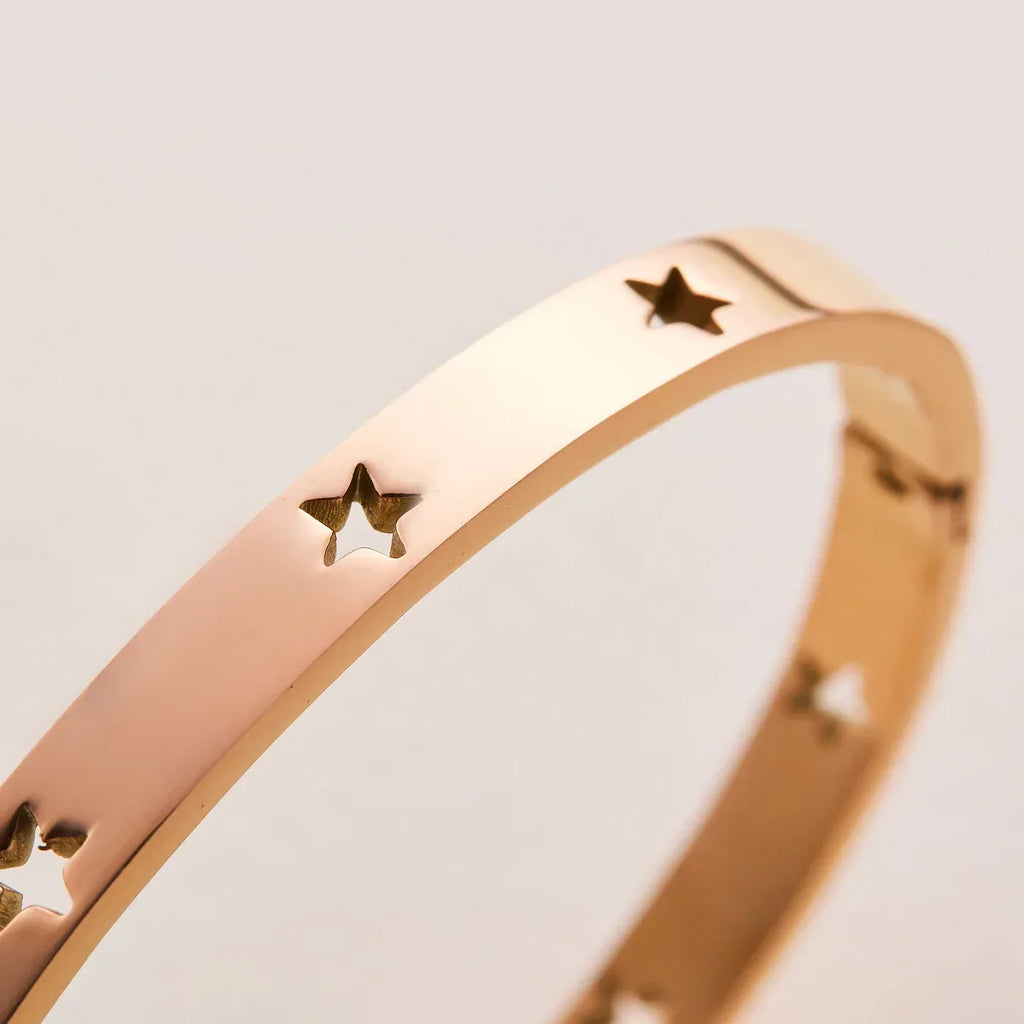 Pentagram Titanium Steel Bracelet - Viexta