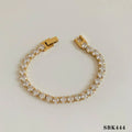 Crystal Heart Adjustable Infinite Bracelet - Viexta