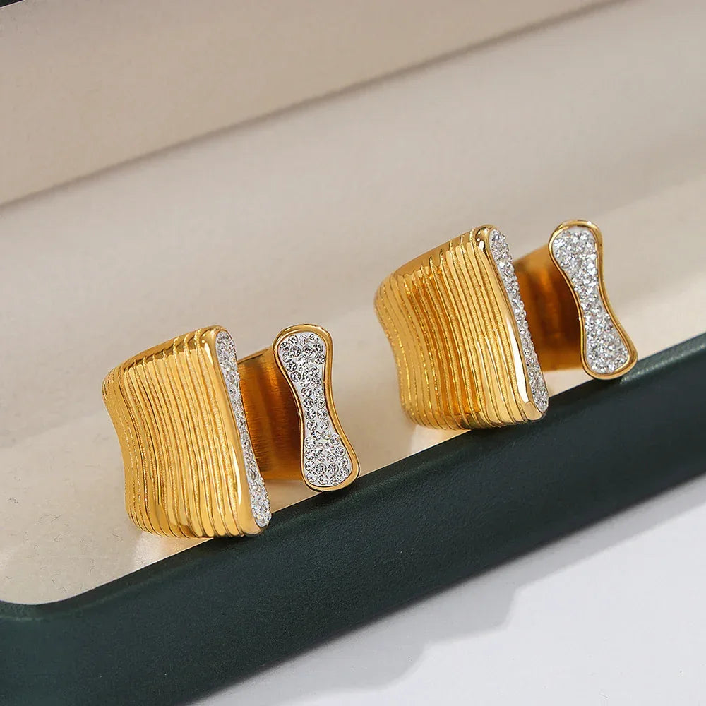 French Shell Texture Ring - Viexta