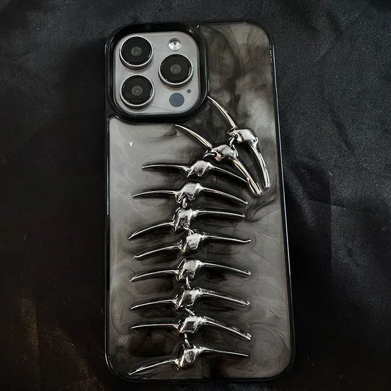 Smudges Fishbone iPhone Case - Viexta