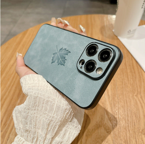 Skin Feeling Maple Leaf iPhone Case