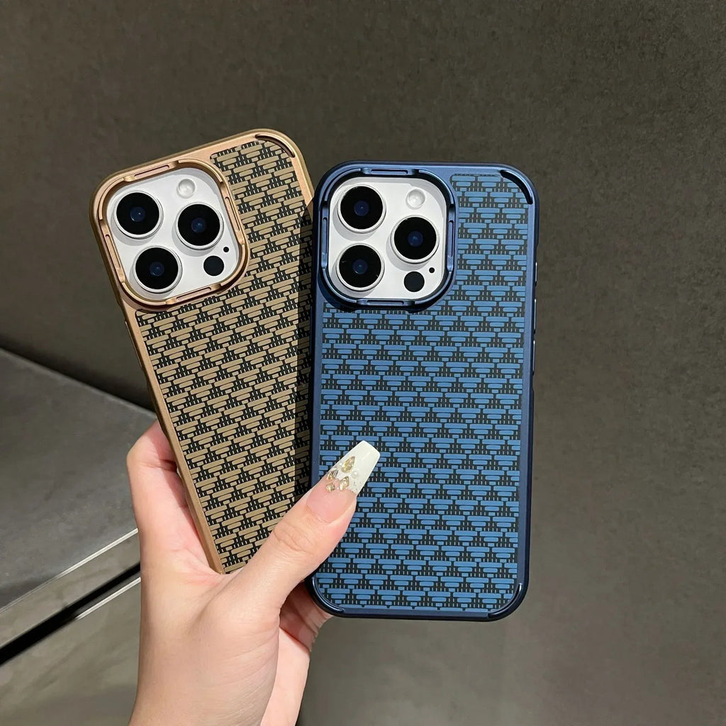 Carbon Fiber Magnetic Suction iPhone Case - Viexta