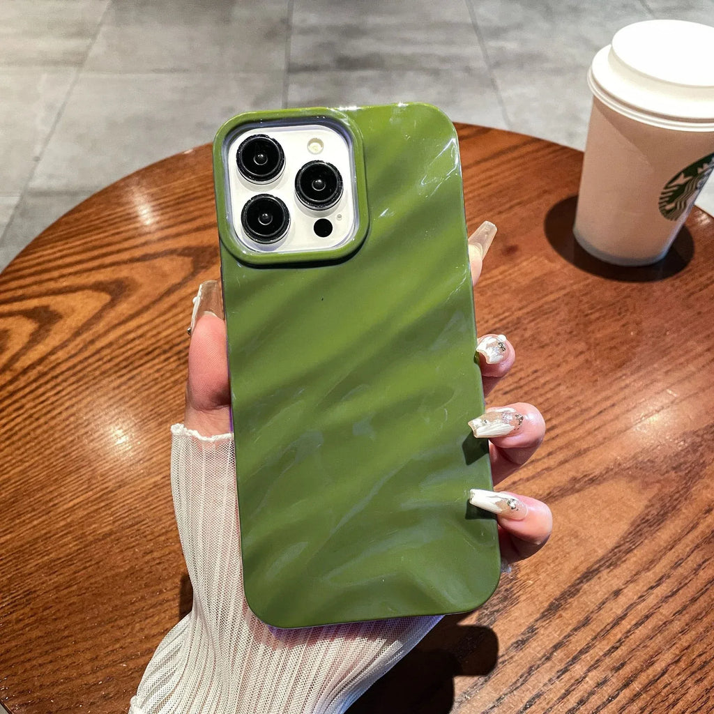 Three-dimensional Pleated iPhone Case - Viexta