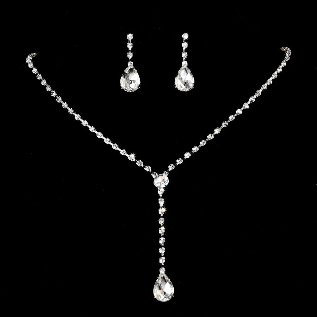 Zircon Water Drop Necklace - Viexta