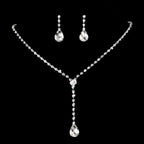 Zircon Water Drop Necklace - Viexta