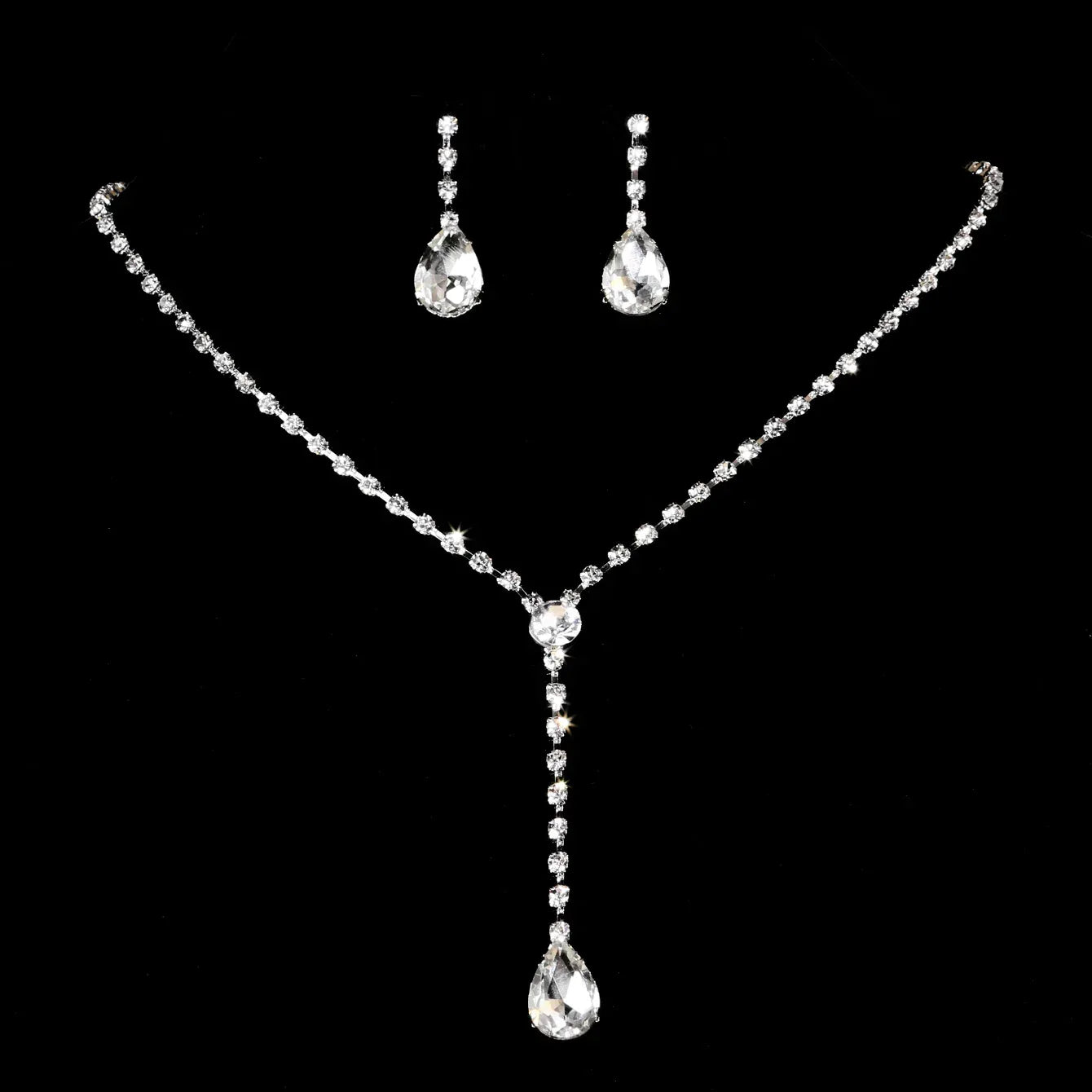 Zircon Water Drop Necklace - Viexta