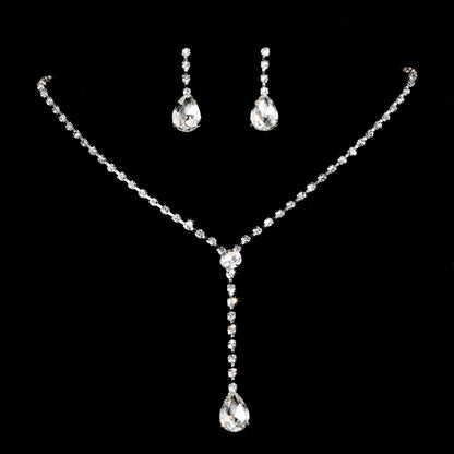 Zircon Water Drop Necklace