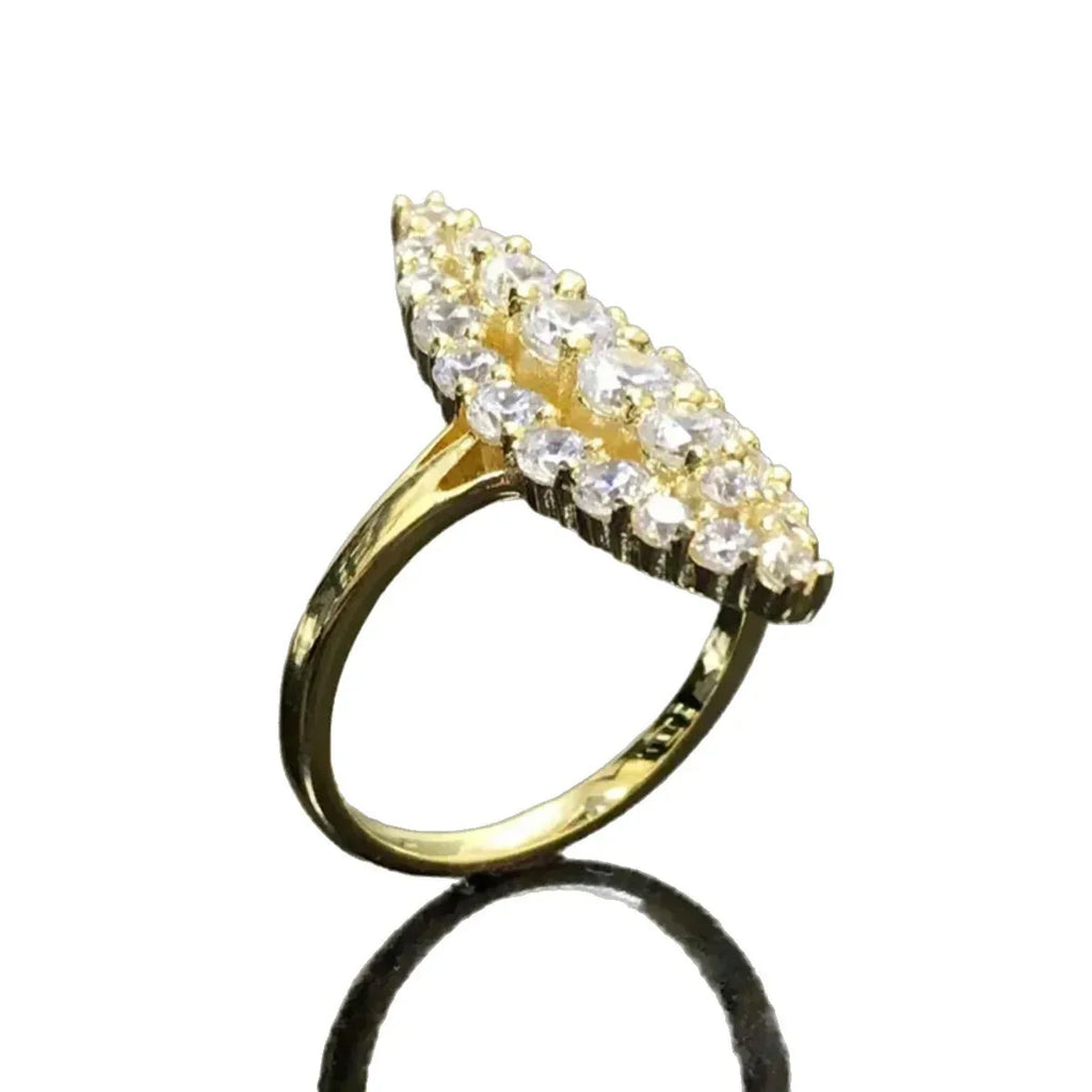 Women's Fashion Casual Full Diamond Ring - Viexta