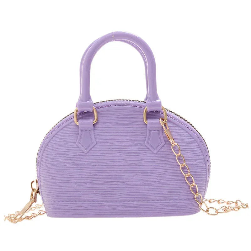 Shell Crossbody Chain Handbag - Viexta