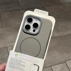Frosted Fine Circle Magnetic iPhone Case - Viexta