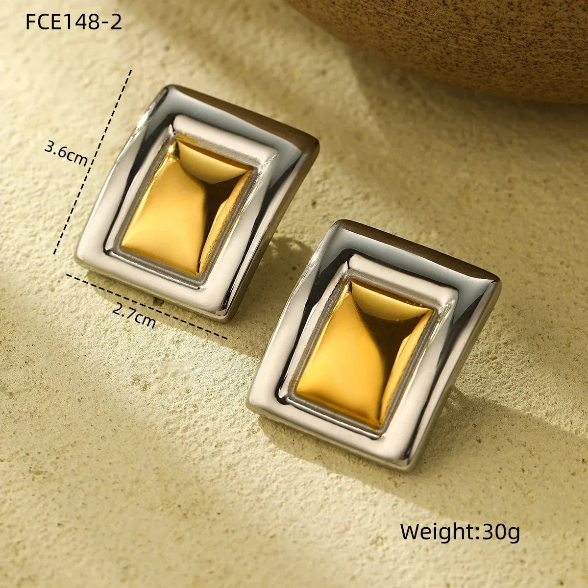 Jocelyn Gold Earrings - Viexta