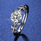japanese-style-white-laurel-ring - Viexta