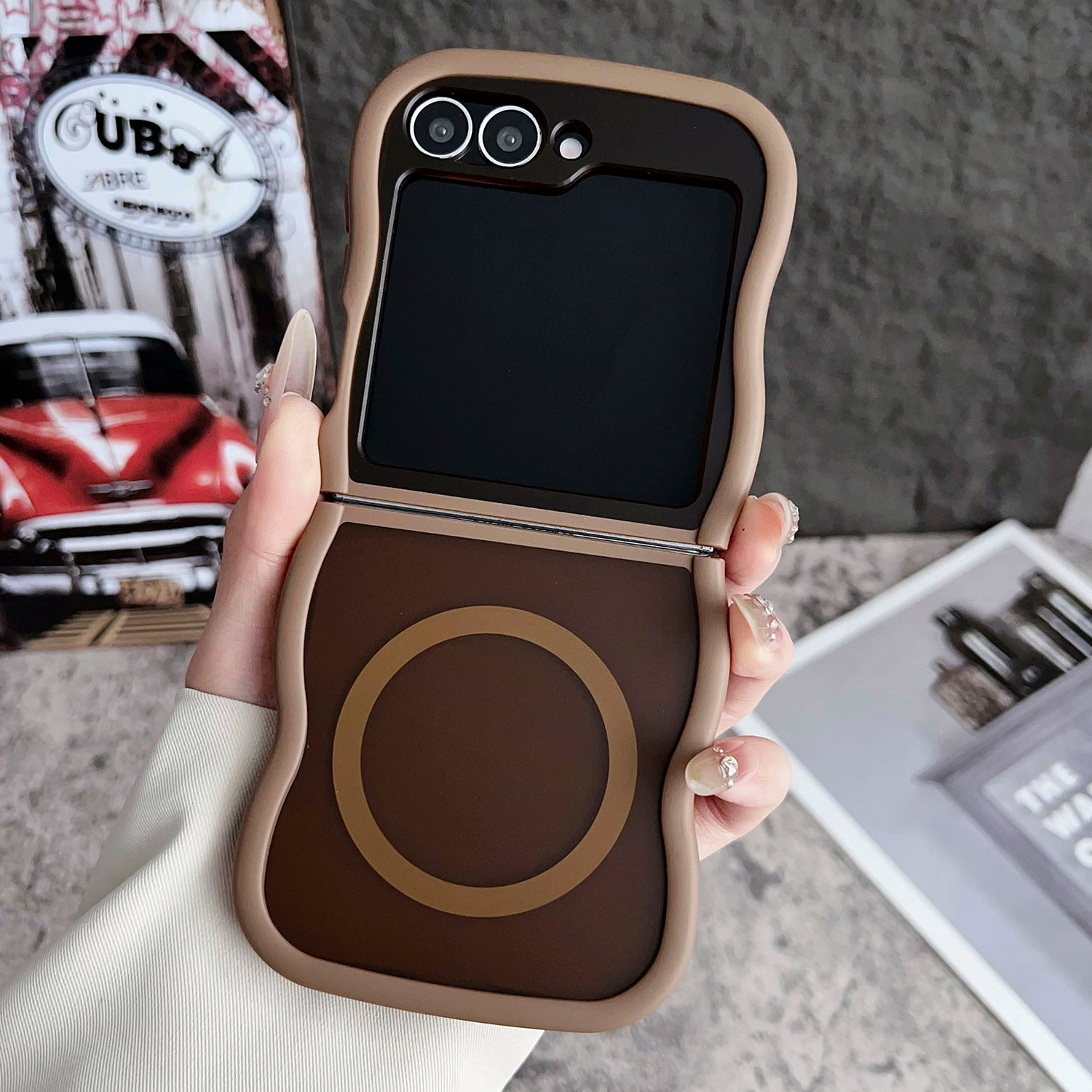 Magnetic Foldable Samsung Cover