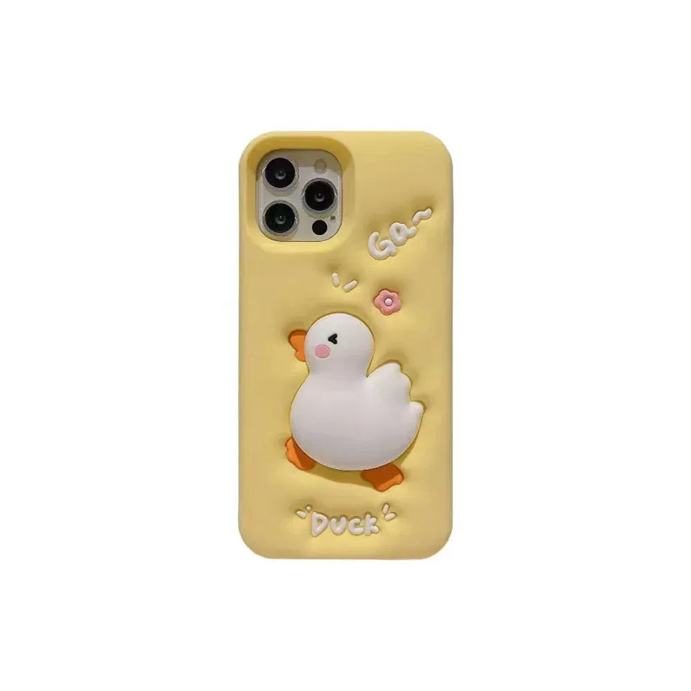 Decompression Duck iPhone Case - Viexta