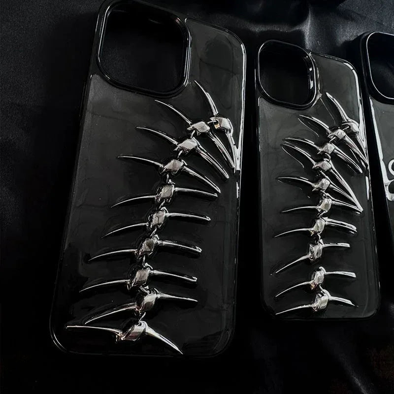 Smudges Fishbone iPhone Case - Viexta
