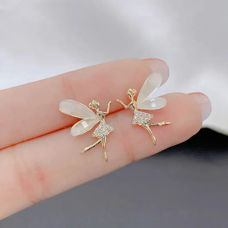 All-match Cute Elf Stud Earrings - Viexta