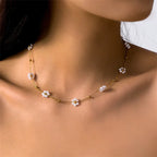 Women's Korean-style Fresh Flower Pearl Bracelet - Viexta
