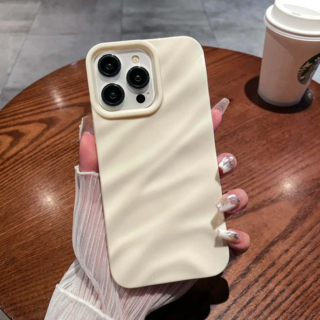 Three-dimensional Pleated iPhone Case - Viexta