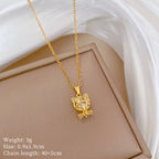 Full Diamond Bow Cat Earrings