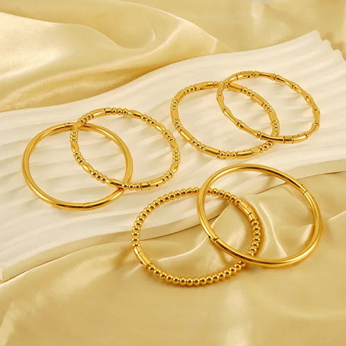 Bamboo Titanium Steel Bracelet - Viexta