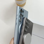 Advanced Metal Paint Magnetic Samsung Cover
