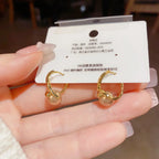 Champagne Pearl Ear Clip - Viexta