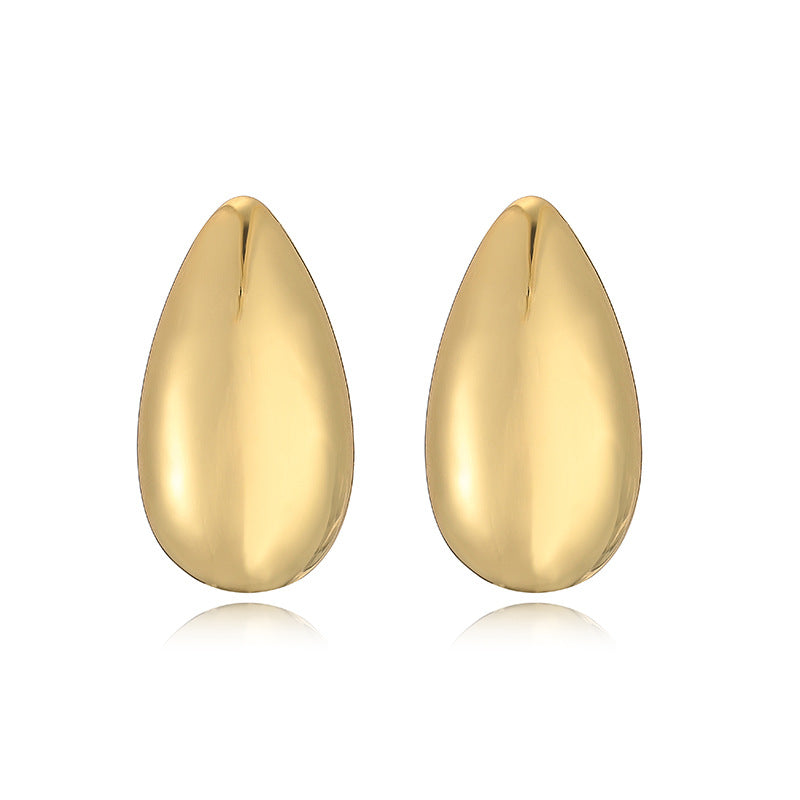 Zirconium Water Drop-shaped Earrings