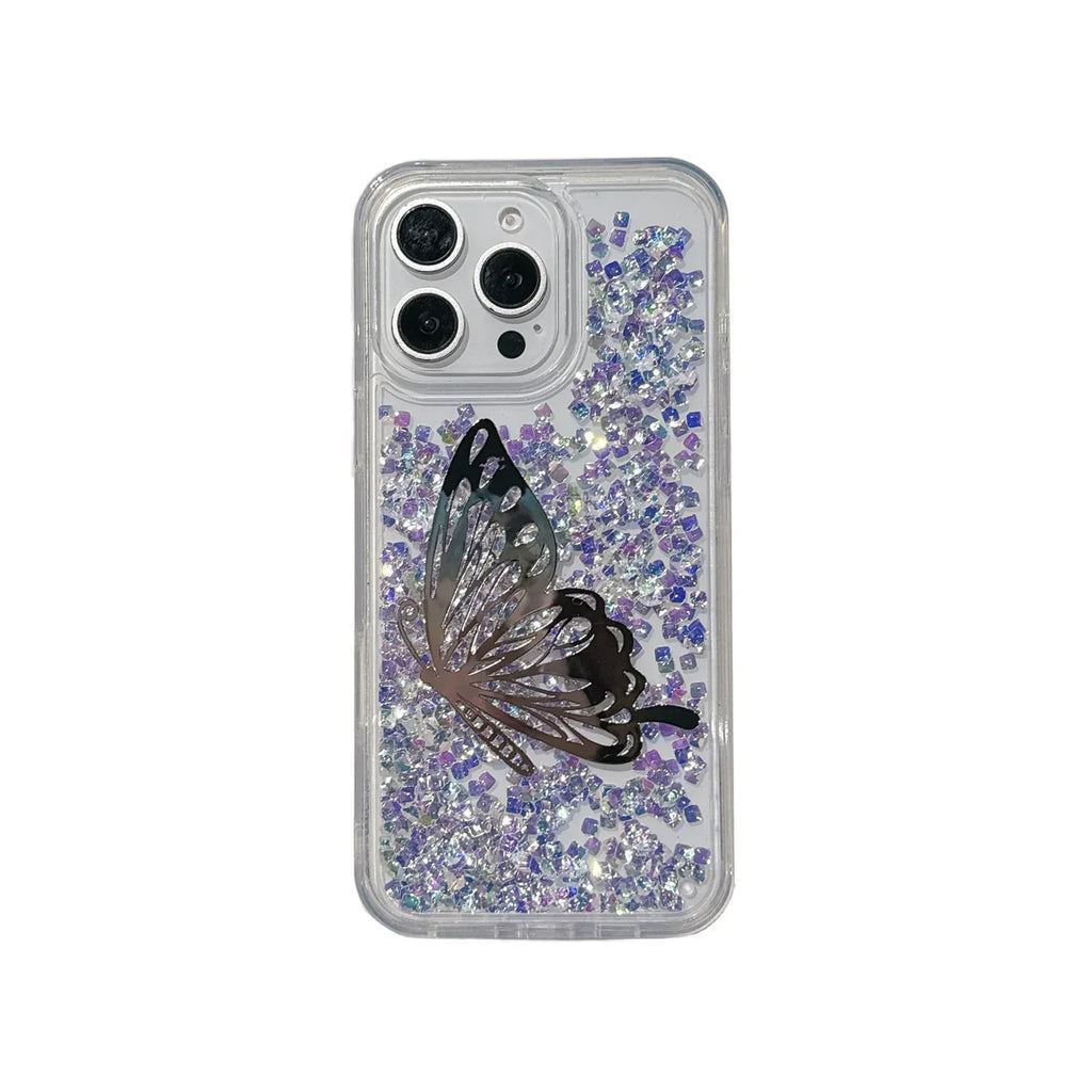 Quicksand Butterfly iPhone Case - Viexta