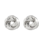 Twisted Alloy Stud Earrings
