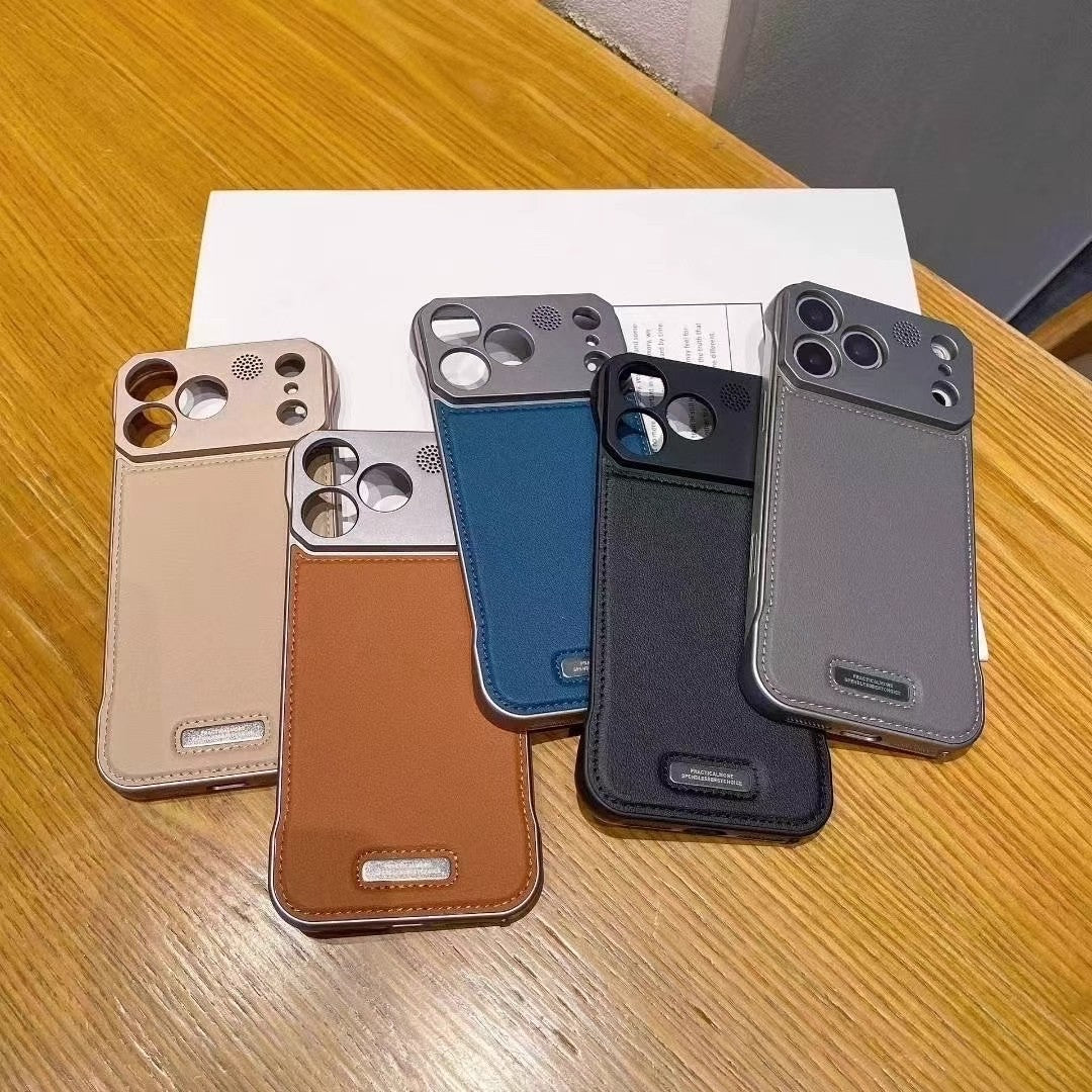 Aromatherapy Leather iPhone Case