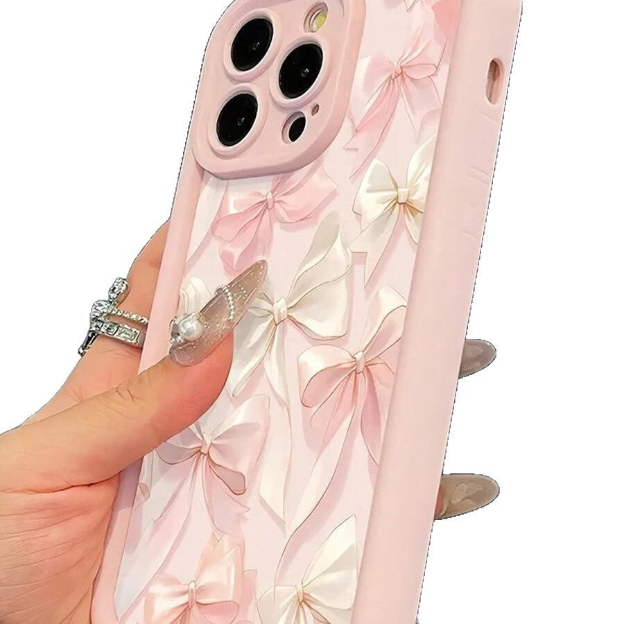All-inclusive Silk Bow iPhone Case Ladder