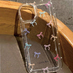Full Screen Bow TPU Phone Case Transparent - Viexta