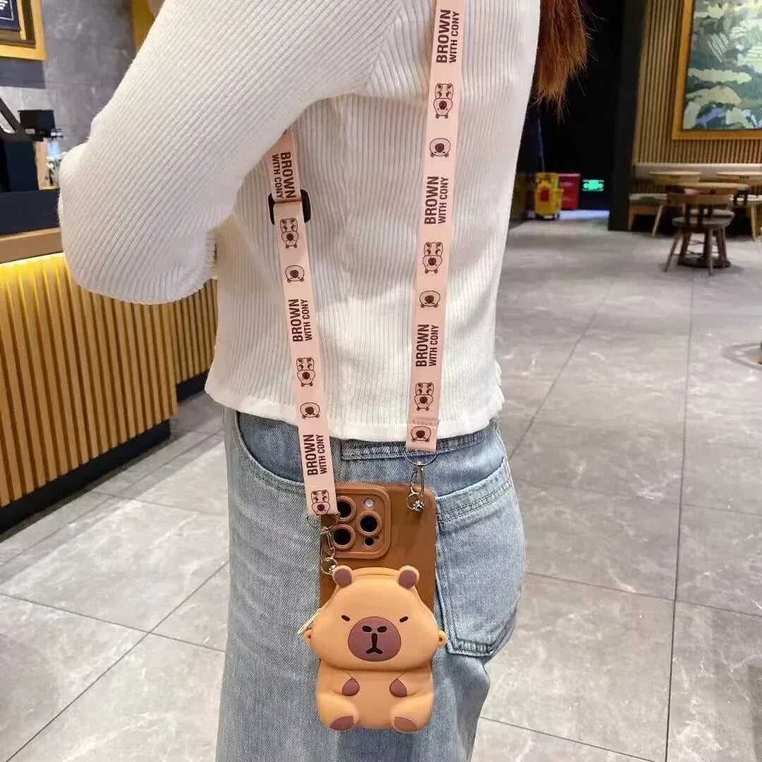 Personalized Capabala Coin Purse iPhone Case - Viexta