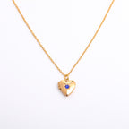 Heart Titanium Steel Necklace