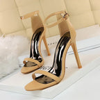Summer Fashion Ankle-strap High Heels - Viexta