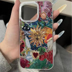 art-retro-illustration-drop-resistant-iphone-case