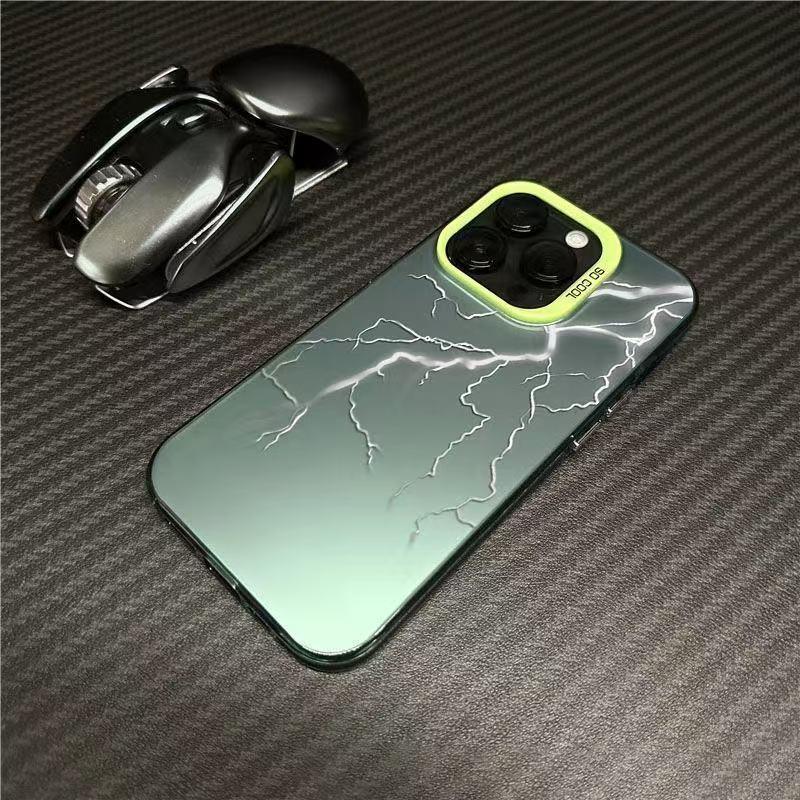 Silver Lightning iPhone Case - Viexta