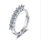 Six-claw 1 Karat Engagement Ring - Viexta