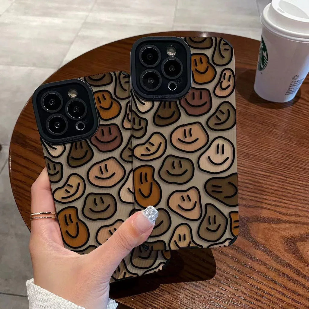 Potato Print Drop-resistant iPhone Case - Viexta