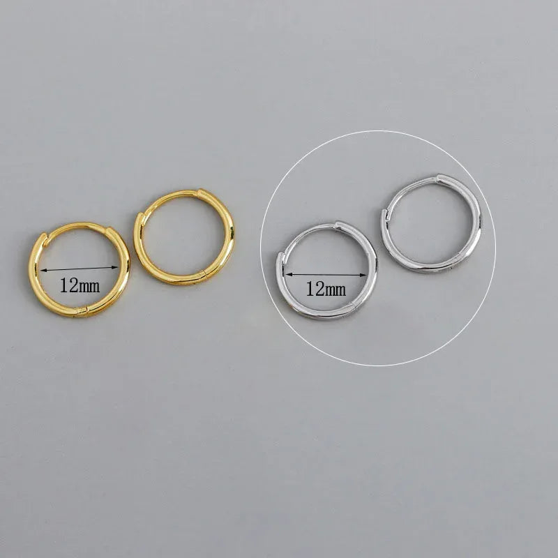 Diamond-embedded Gold-plated Versatile Earrings - Viexta