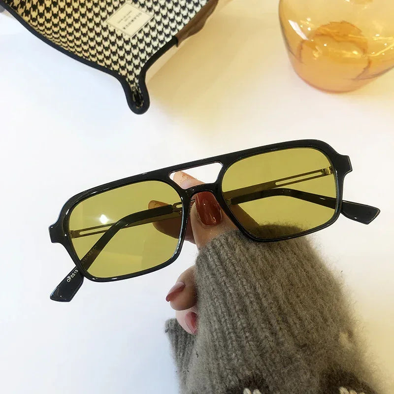 Olive Green Pilot Sunglasses - Viexta
