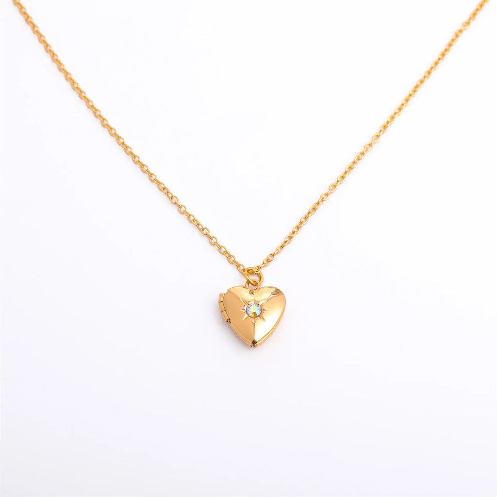 Heart Titanium Steel Necklace - Viexta