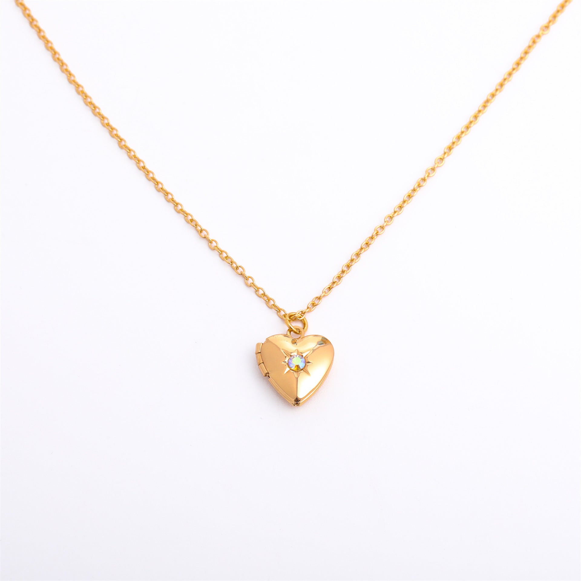 Heart Titanium Steel Necklace