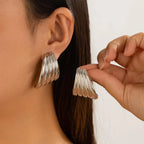 Irregular Water-drop Eardrops Earrings - Viexta